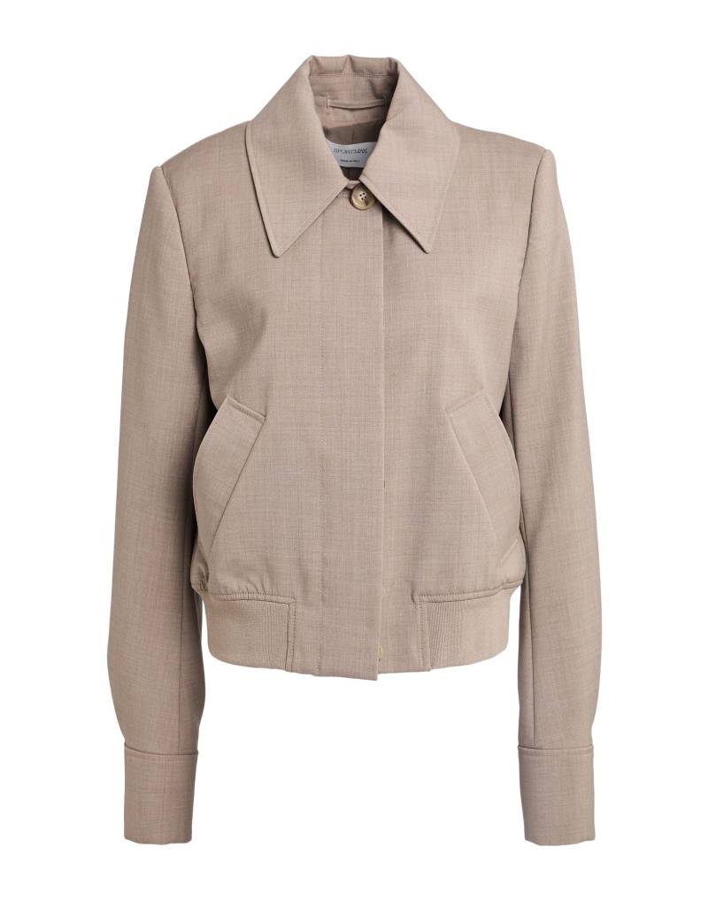 SPORTMAX Jacke & Anorak Damen Maulwurfsgrau von SPORTMAX