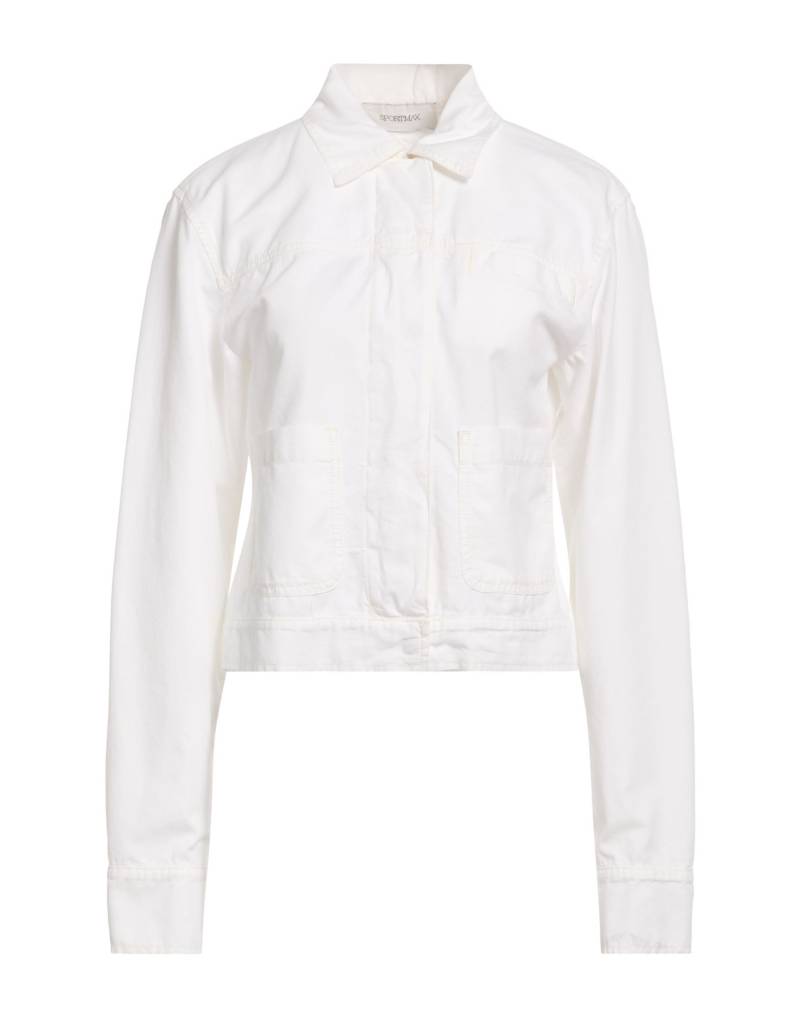SPORTMAX Jacke & Anorak Damen Weiß von SPORTMAX