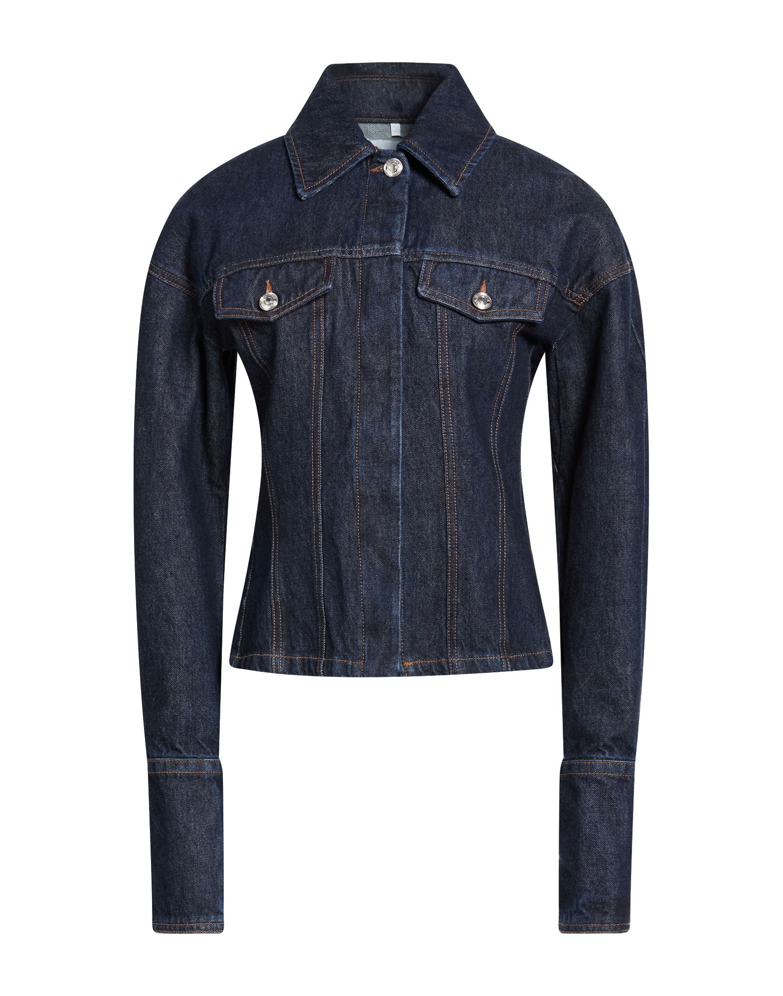 SPORTMAX Jeansjacke/-mantel Damen Blau von SPORTMAX