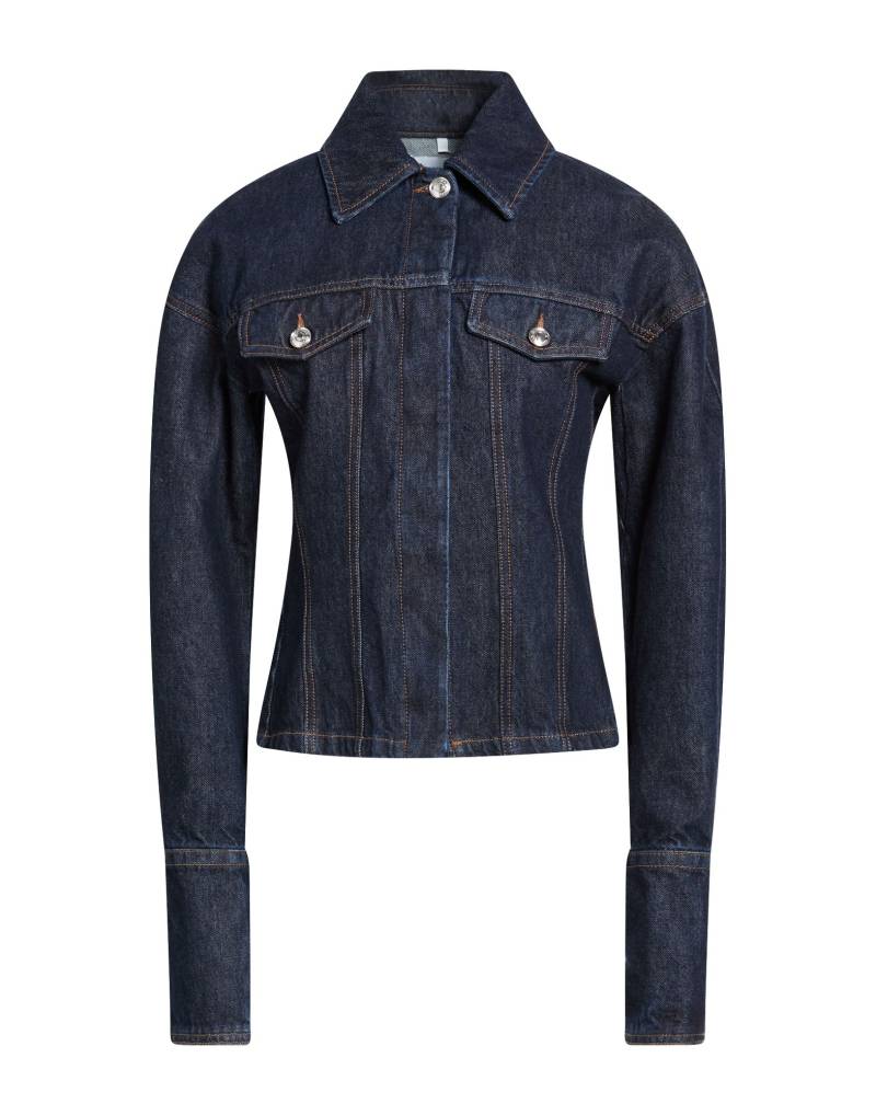 SPORTMAX Jeansjacke/-mantel Damen Blau von SPORTMAX