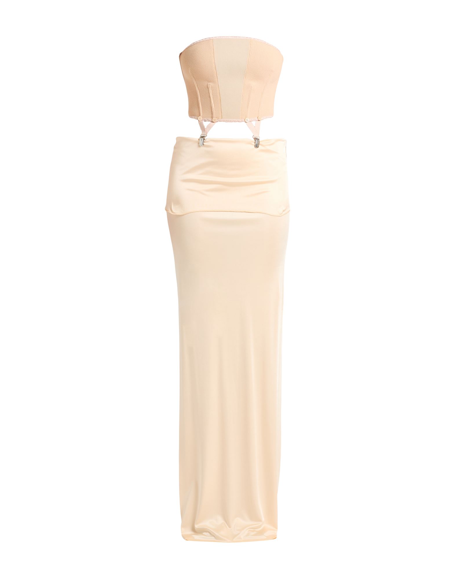 SPORTMAX Maxi-kleid Damen Beige von SPORTMAX