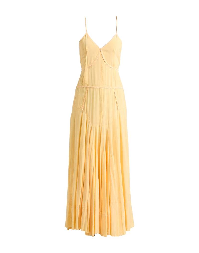 SPORTMAX Maxi-kleid Damen Gelb von SPORTMAX