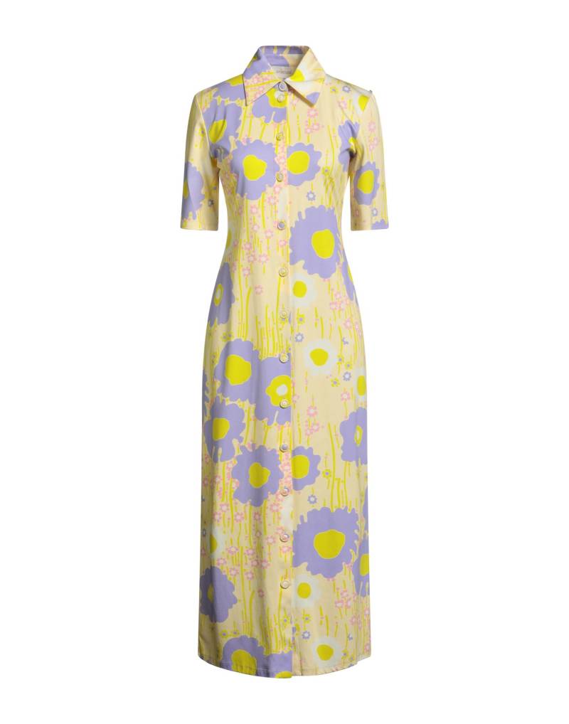 SPORTMAX Maxi-kleid Damen Pastellgelb von SPORTMAX