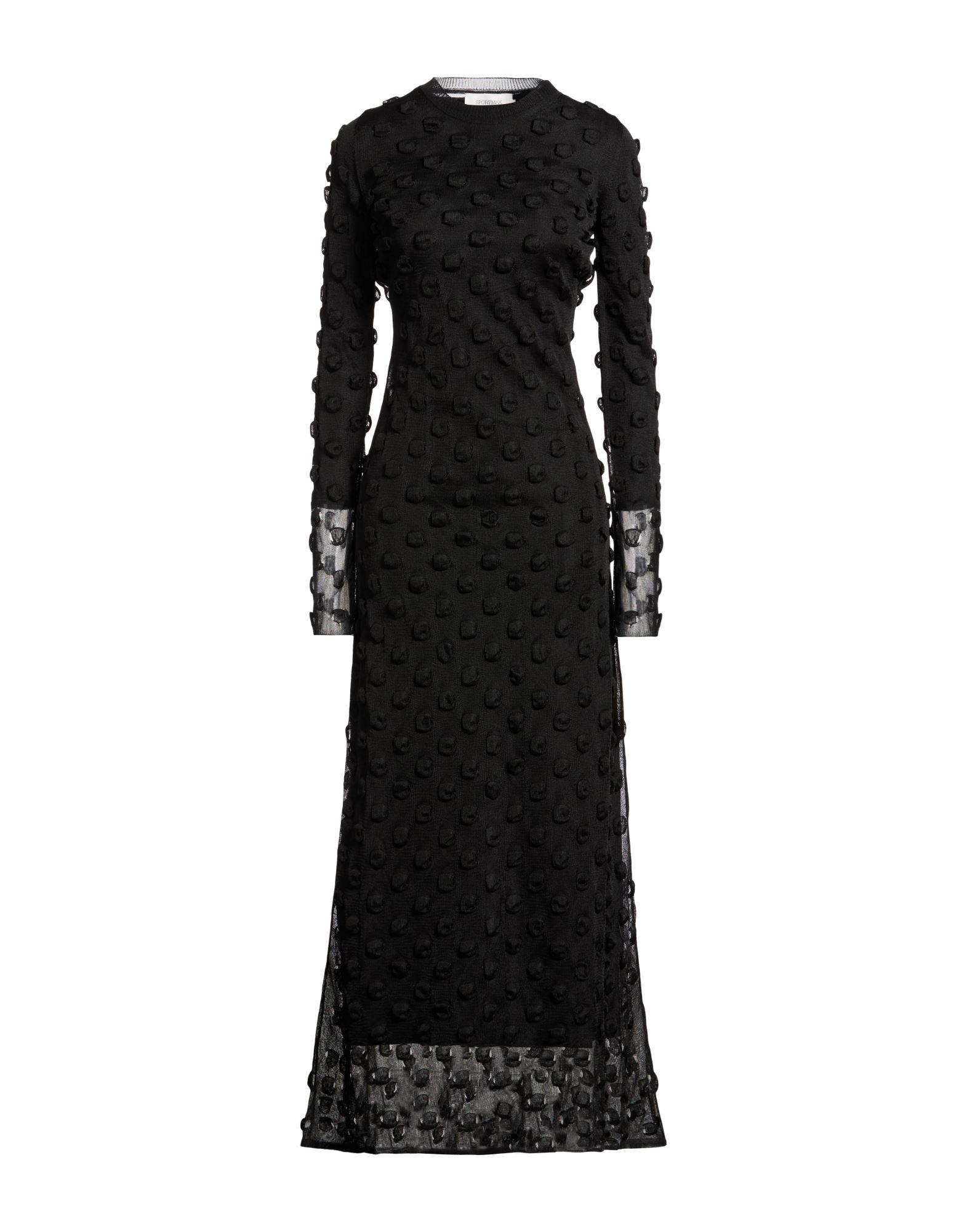 SPORTMAX Maxi-kleid Damen Schwarz von SPORTMAX
