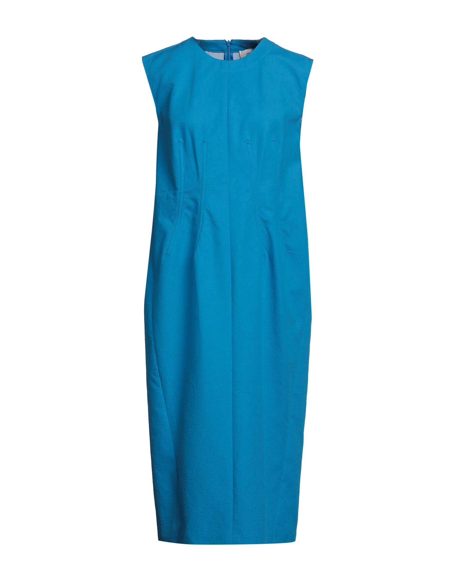 SPORTMAX Midi-kleid Damen Azurblau von SPORTMAX