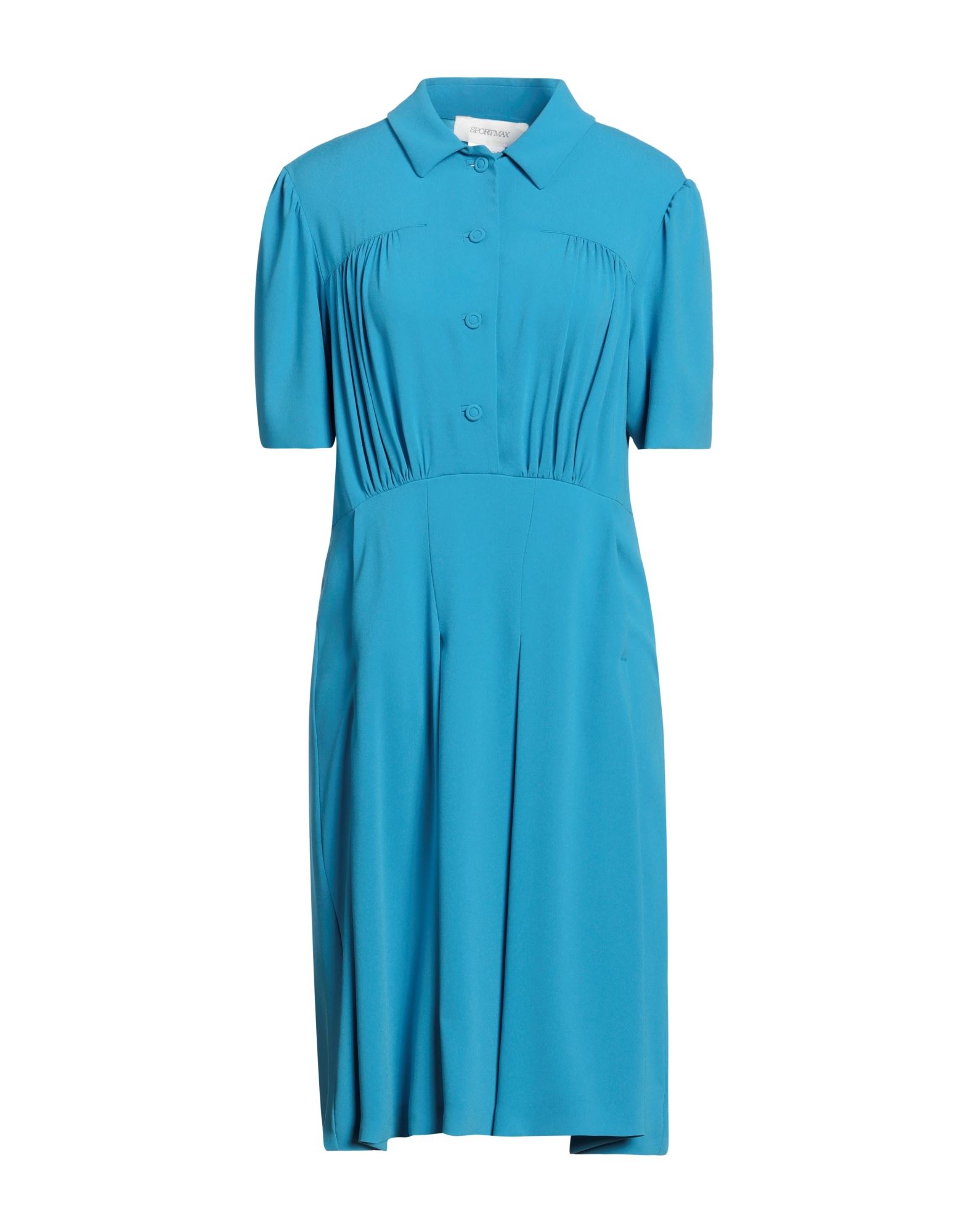 SPORTMAX Midi-kleid Damen Azurblau von SPORTMAX