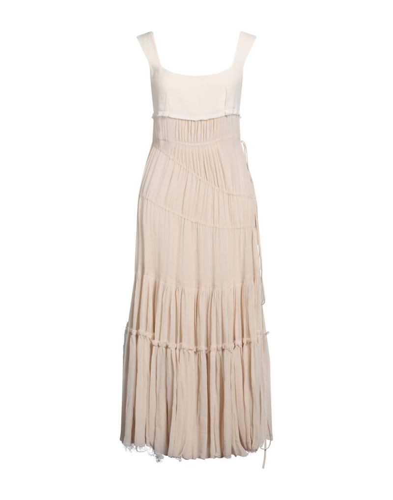 SPORTMAX Midi-kleid Damen Beige von SPORTMAX