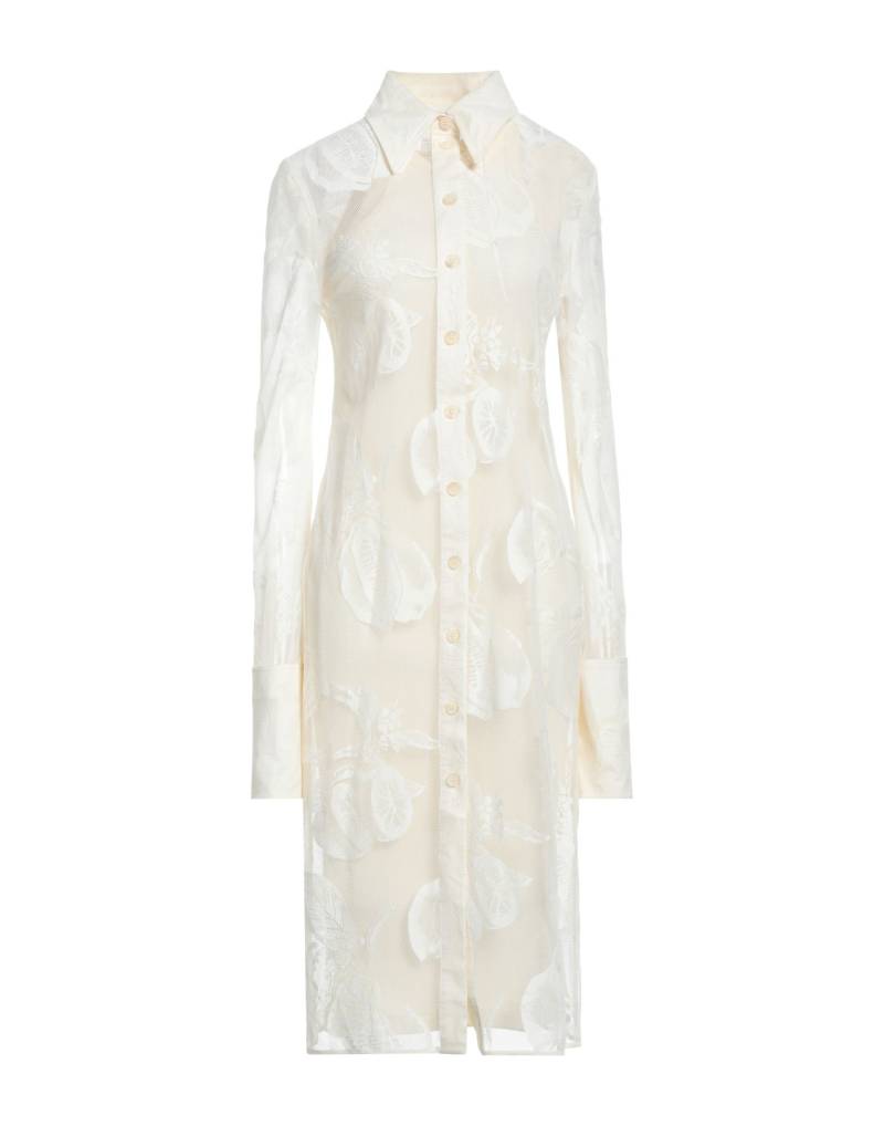 SPORTMAX Midi-kleid Damen Cremeweiß von SPORTMAX