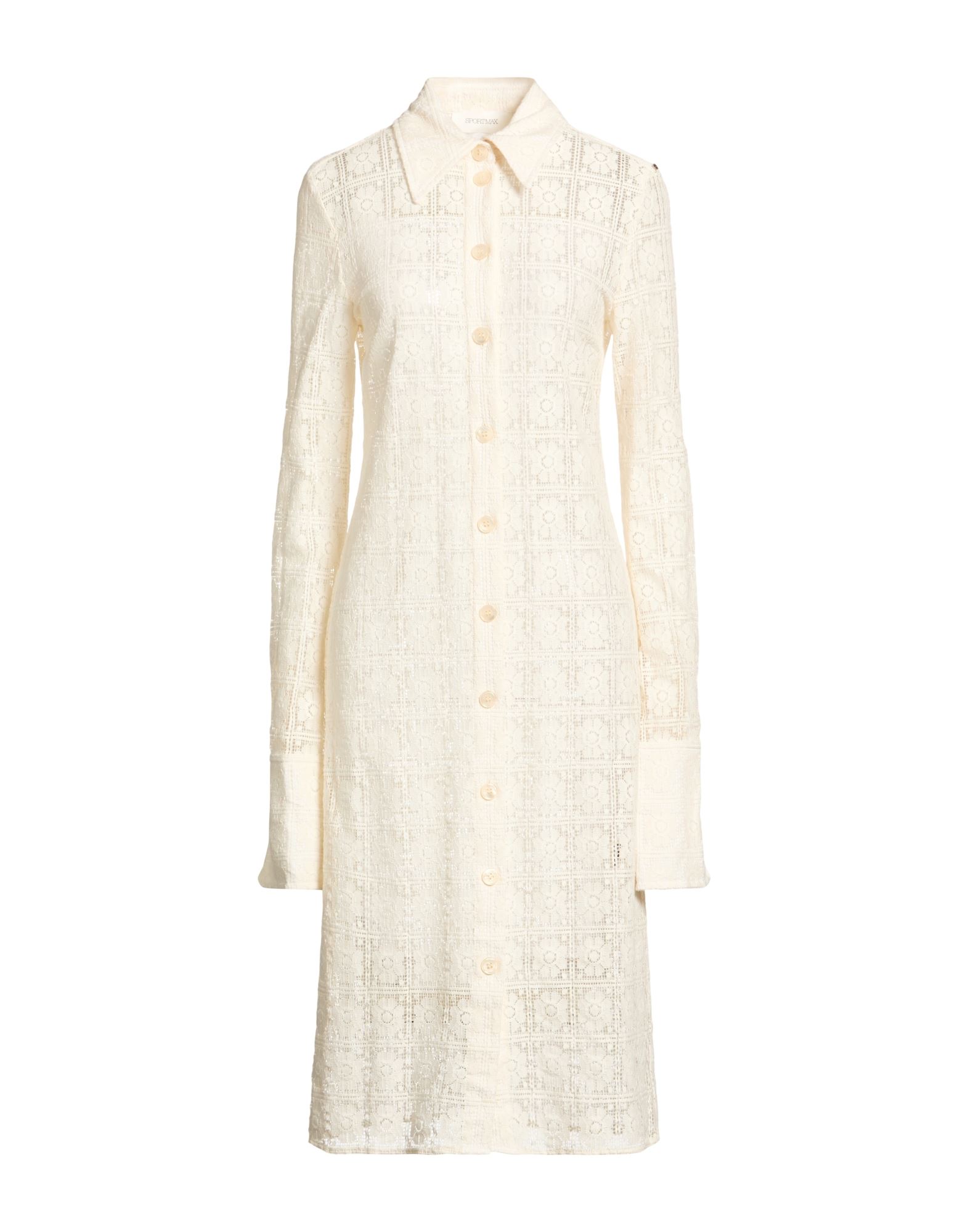 SPORTMAX Midi-kleid Damen Elfenbein von SPORTMAX