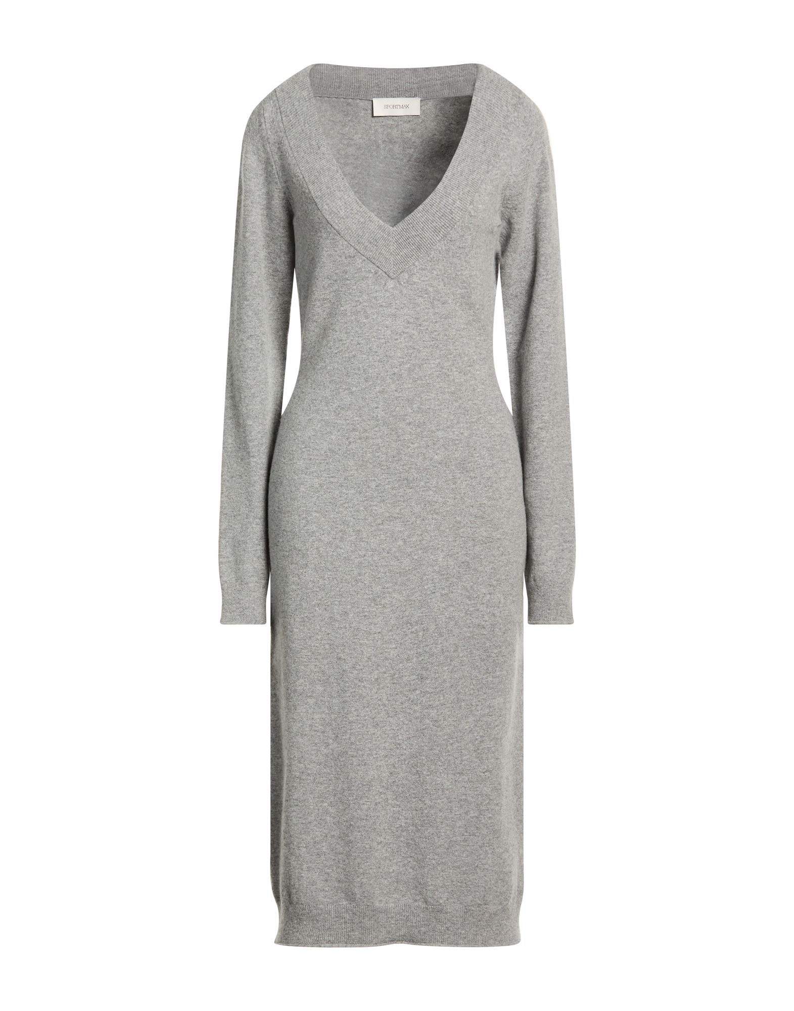 SPORTMAX Midi-kleid Damen Grau von SPORTMAX