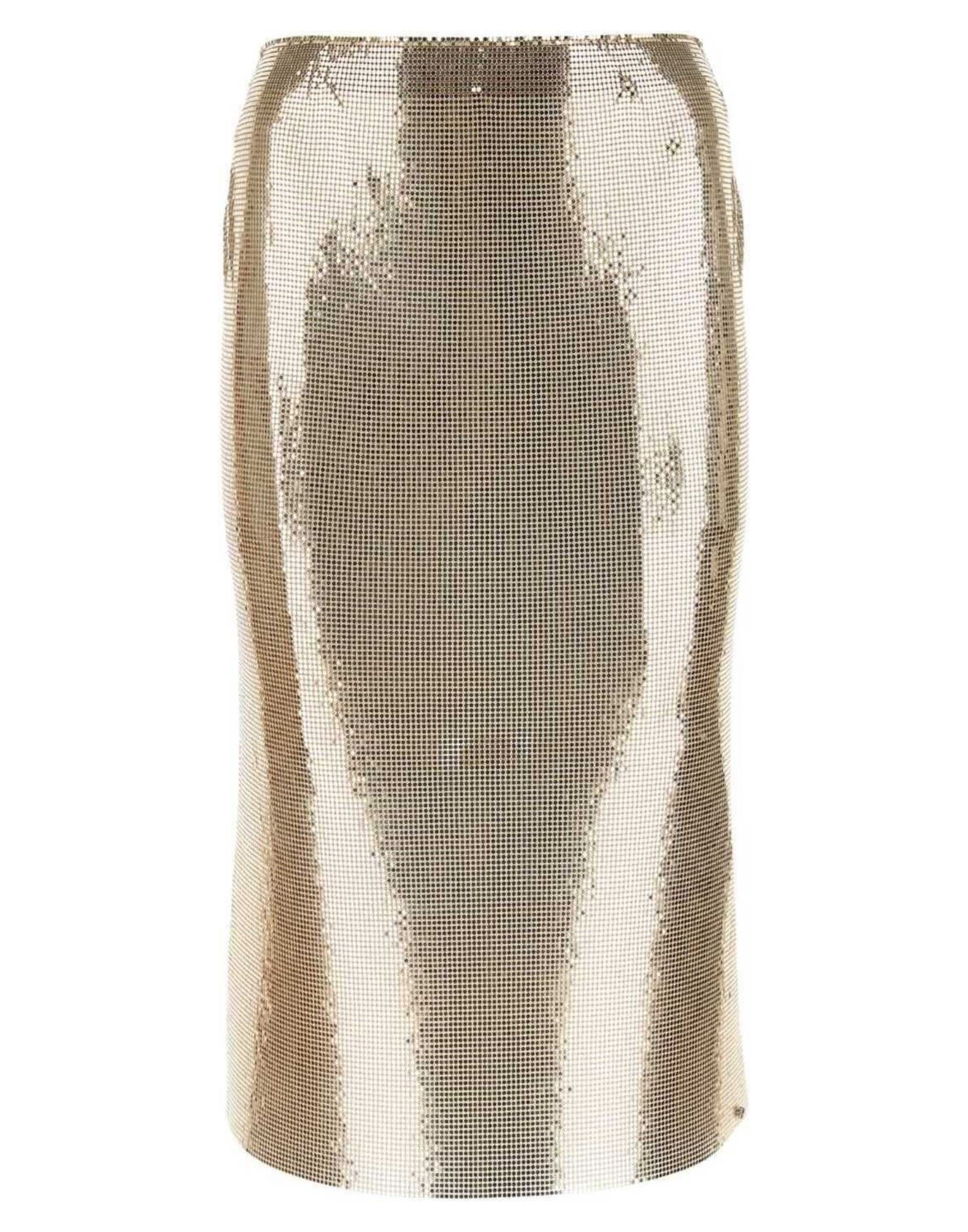 SPORTMAX Midi-rock Damen Gold von SPORTMAX