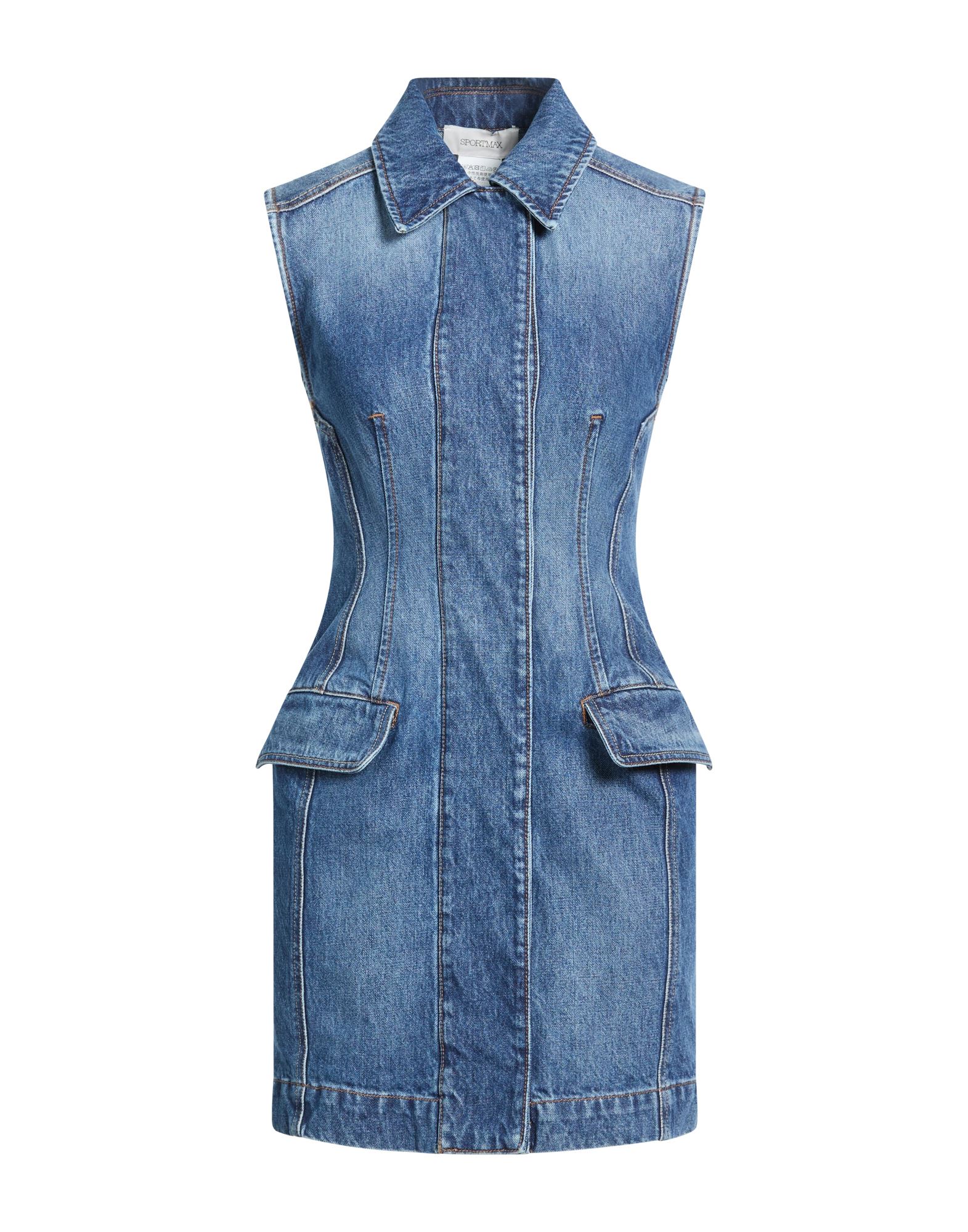 SPORTMAX Mini-kleid Damen Blau von SPORTMAX