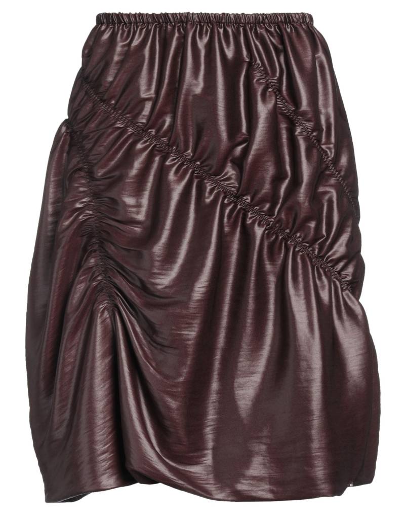 SPORTMAX Minirock Damen Dunkelbraun von SPORTMAX