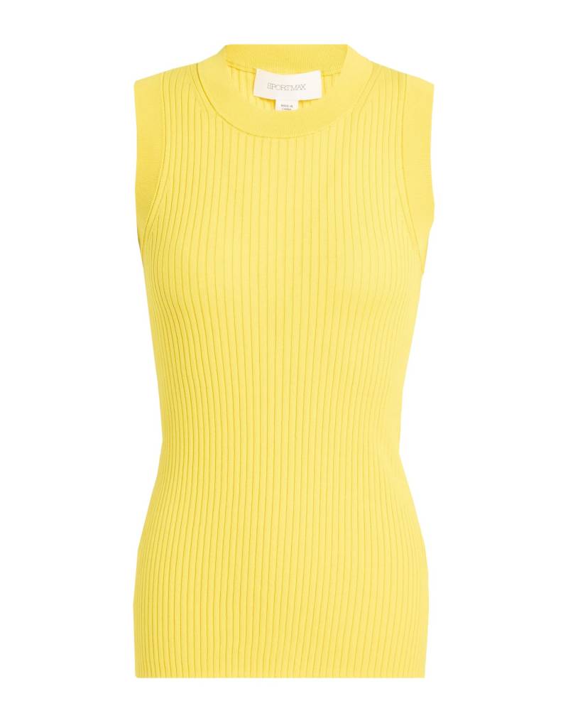 SPORTMAX Pullover Damen Gelb SPORTMAX Pullover Damen Gelb von SPORTMAX