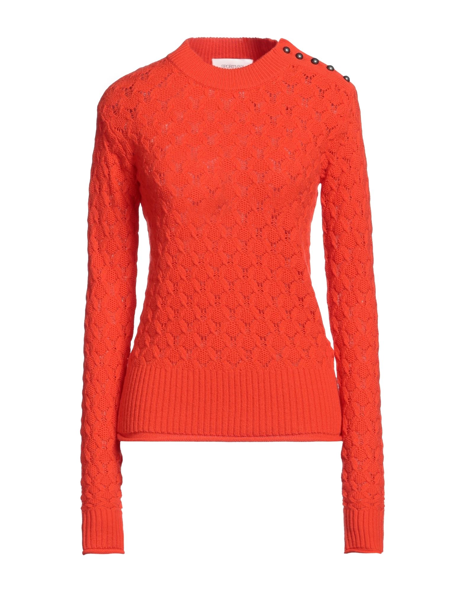 SPORTMAX Pullover Damen Tomatenrot von SPORTMAX