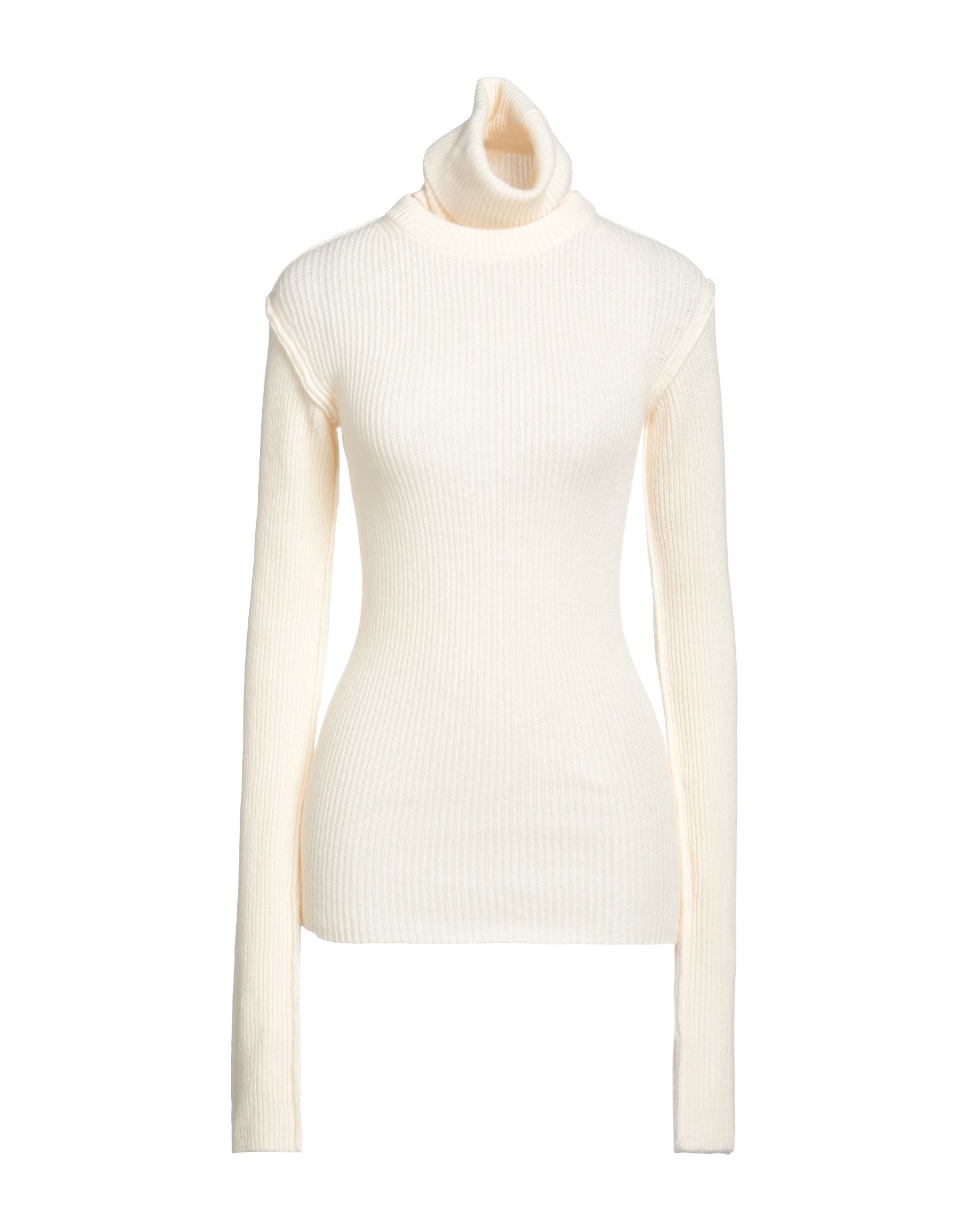 SPORTMAX Rollkragenpullover Damen Cremeweiß von SPORTMAX