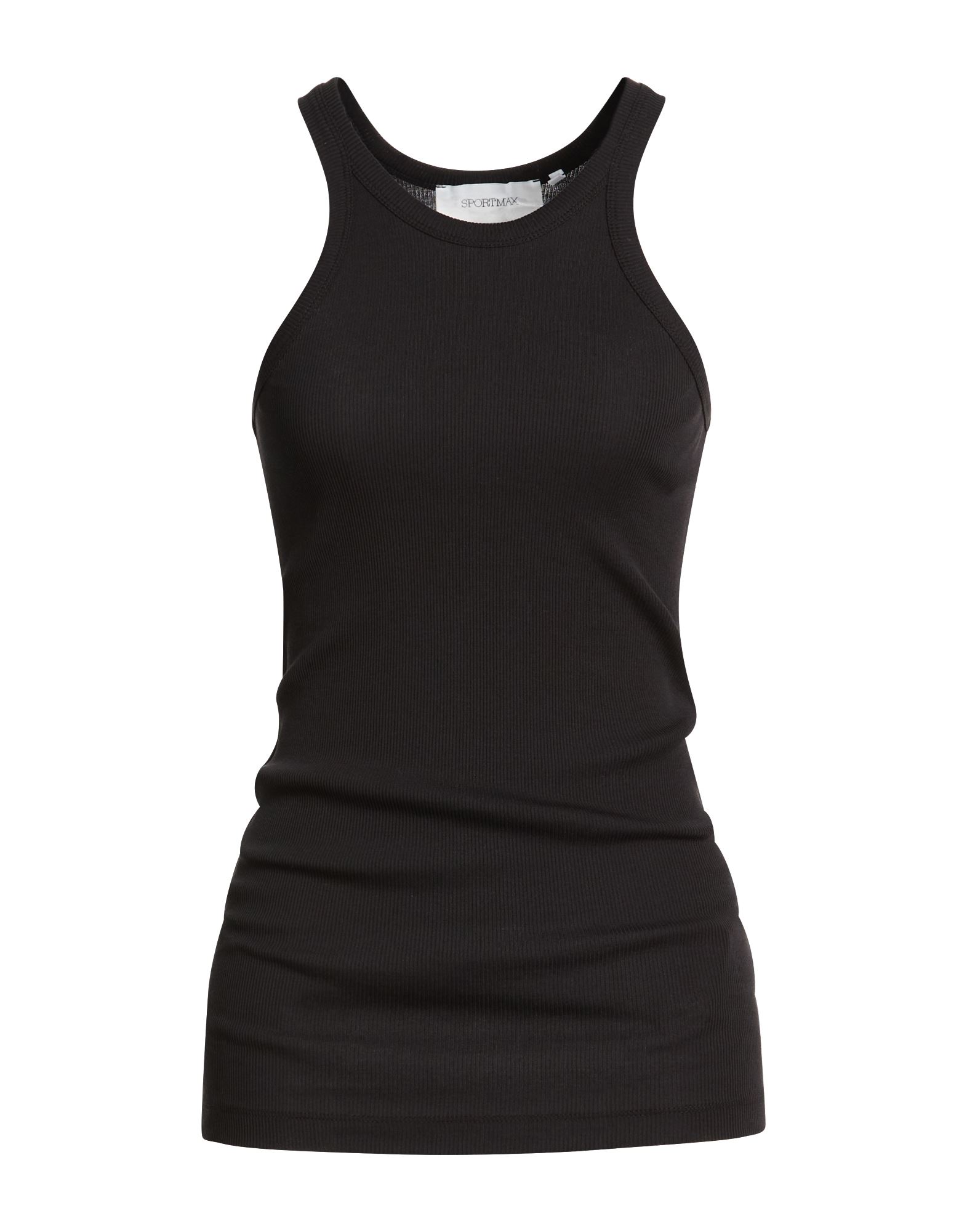 SPORTMAX Tank Top Damen Schwarz von SPORTMAX