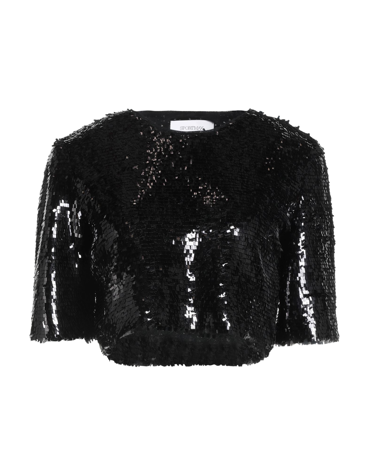 SPORTMAX Top Damen Schwarz von SPORTMAX