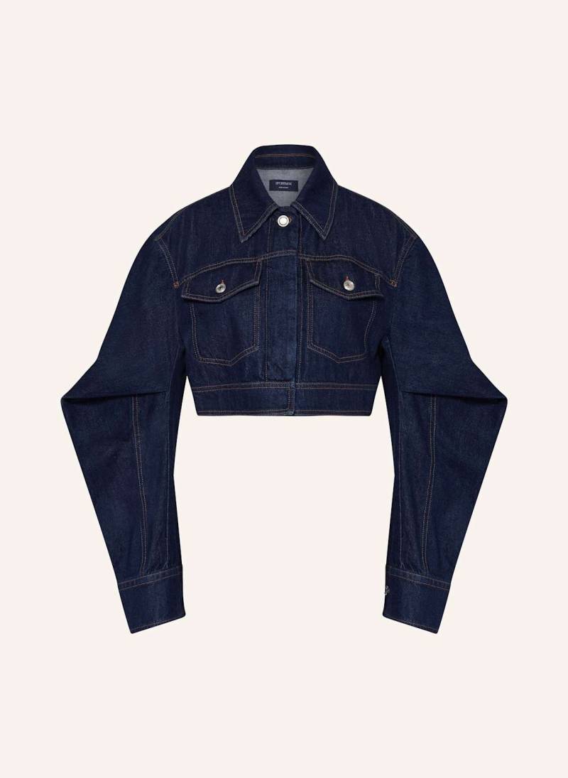 Sportmax Cropped-Jeansjacke Sir blau von SPORTMAX