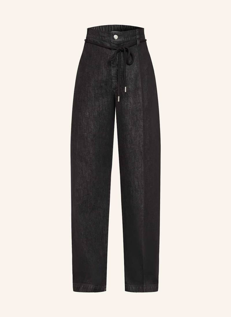 Sportmax Wide Leg Jeans Capsula schwarz von SPORTMAX