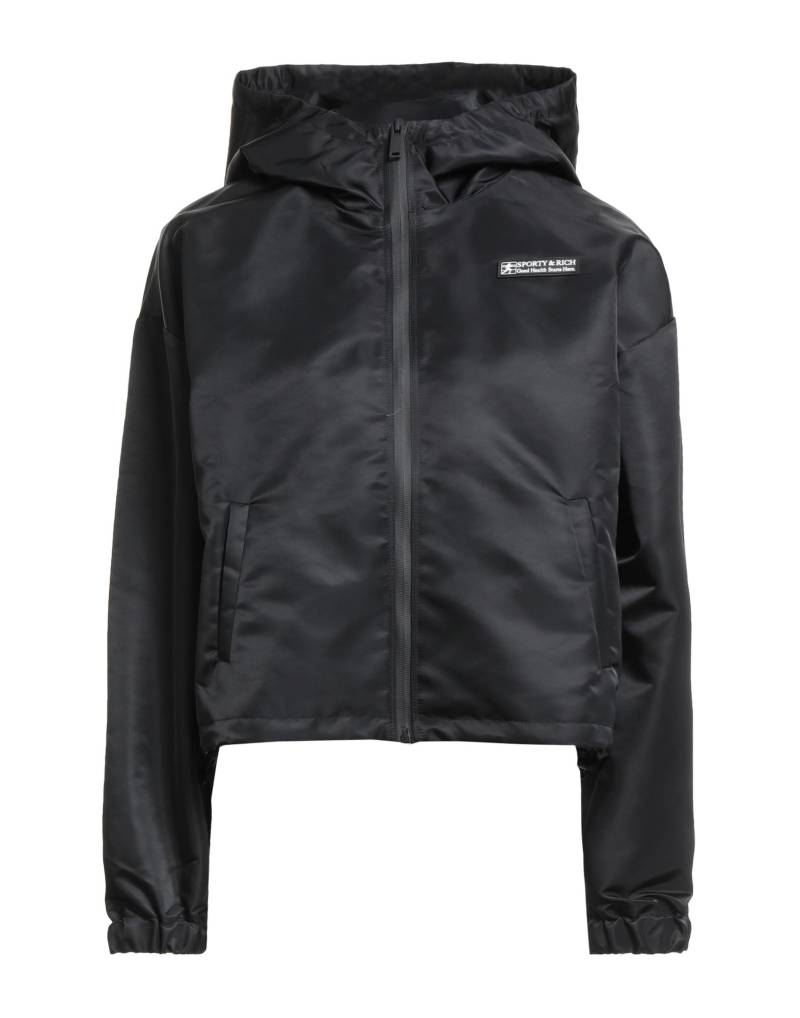 SPORTY & RICH Jacke & Anorak Damen Schwarz von SPORTY & RICH