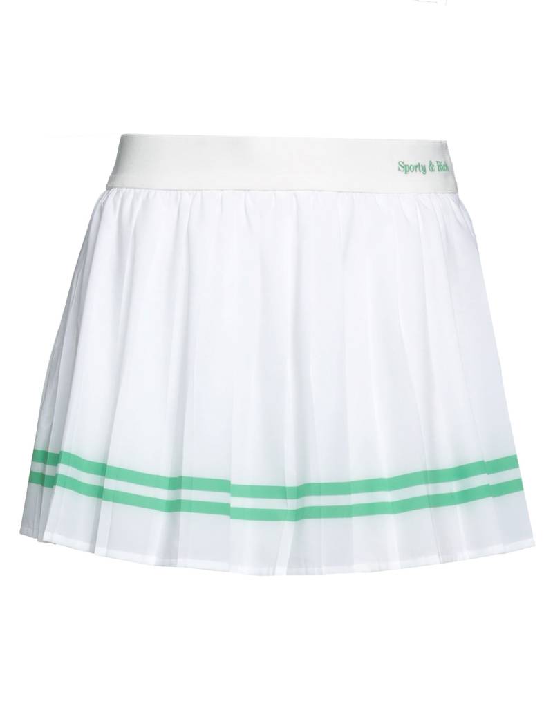 SPORTY & RICH Minirock Damen Weiß von SPORTY & RICH