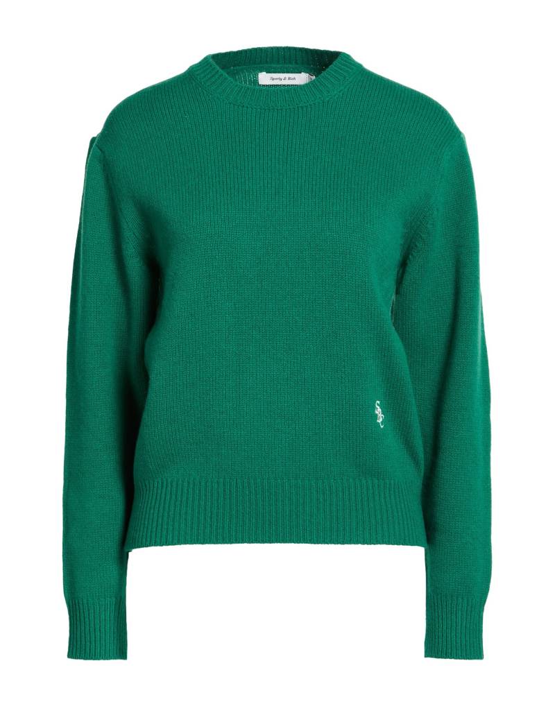 SPORTY & RICH Pullover Damen Grün von SPORTY & RICH
