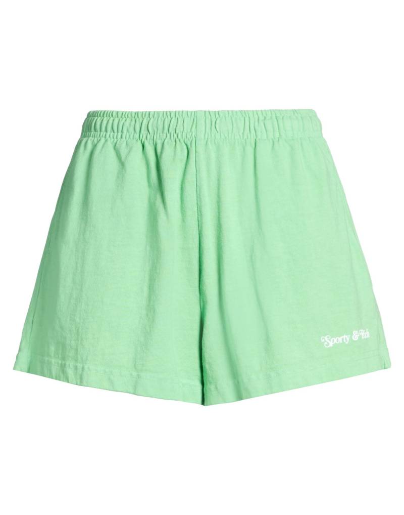 SPORTY & RICH Shorts & Bermudashorts Damen Säuregrün von SPORTY & RICH