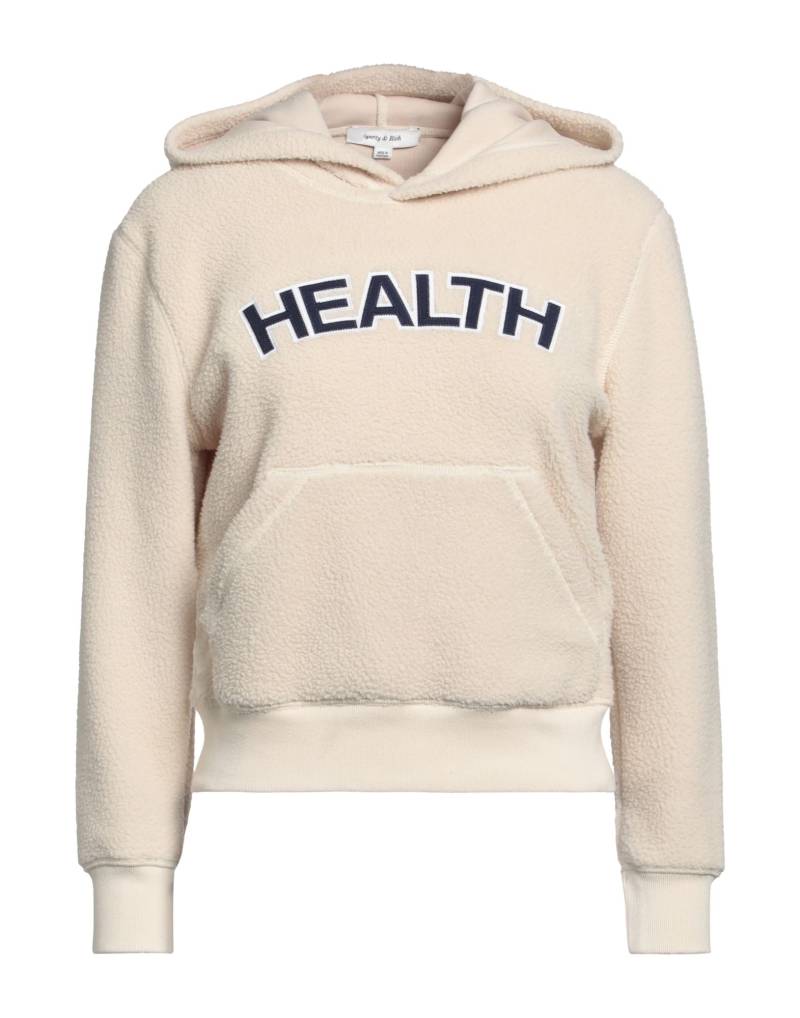 SPORTY & RICH Sweatshirt Damen Beige von SPORTY & RICH