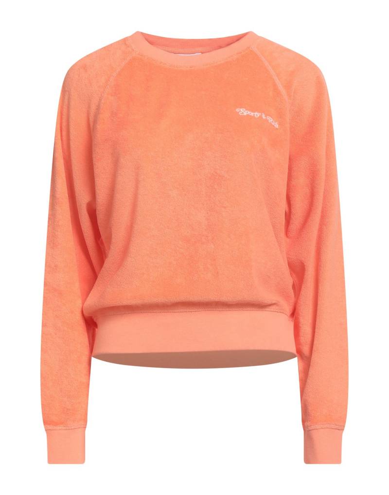 SPORTY & RICH Sweatshirt Damen Orange von SPORTY & RICH