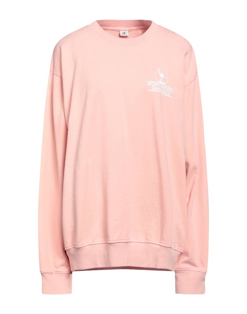 SPORTY & RICH Sweatshirt Damen Rosa von SPORTY & RICH