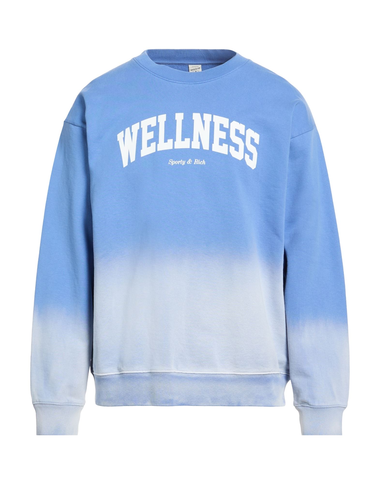 SPORTY & RICH Sweatshirt Herren Azurblau von SPORTY & RICH