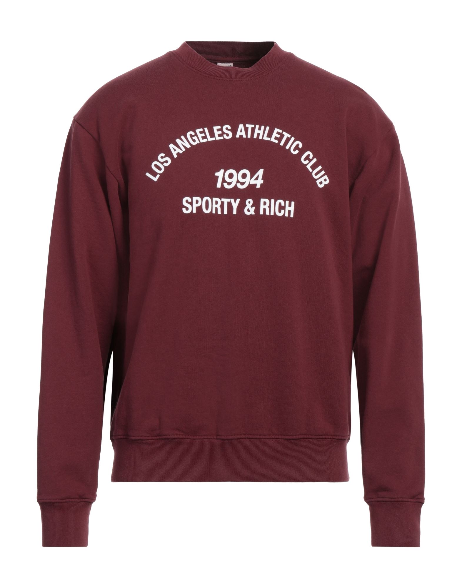 SPORTY & RICH Sweatshirt Herren Bordeaux von SPORTY & RICH