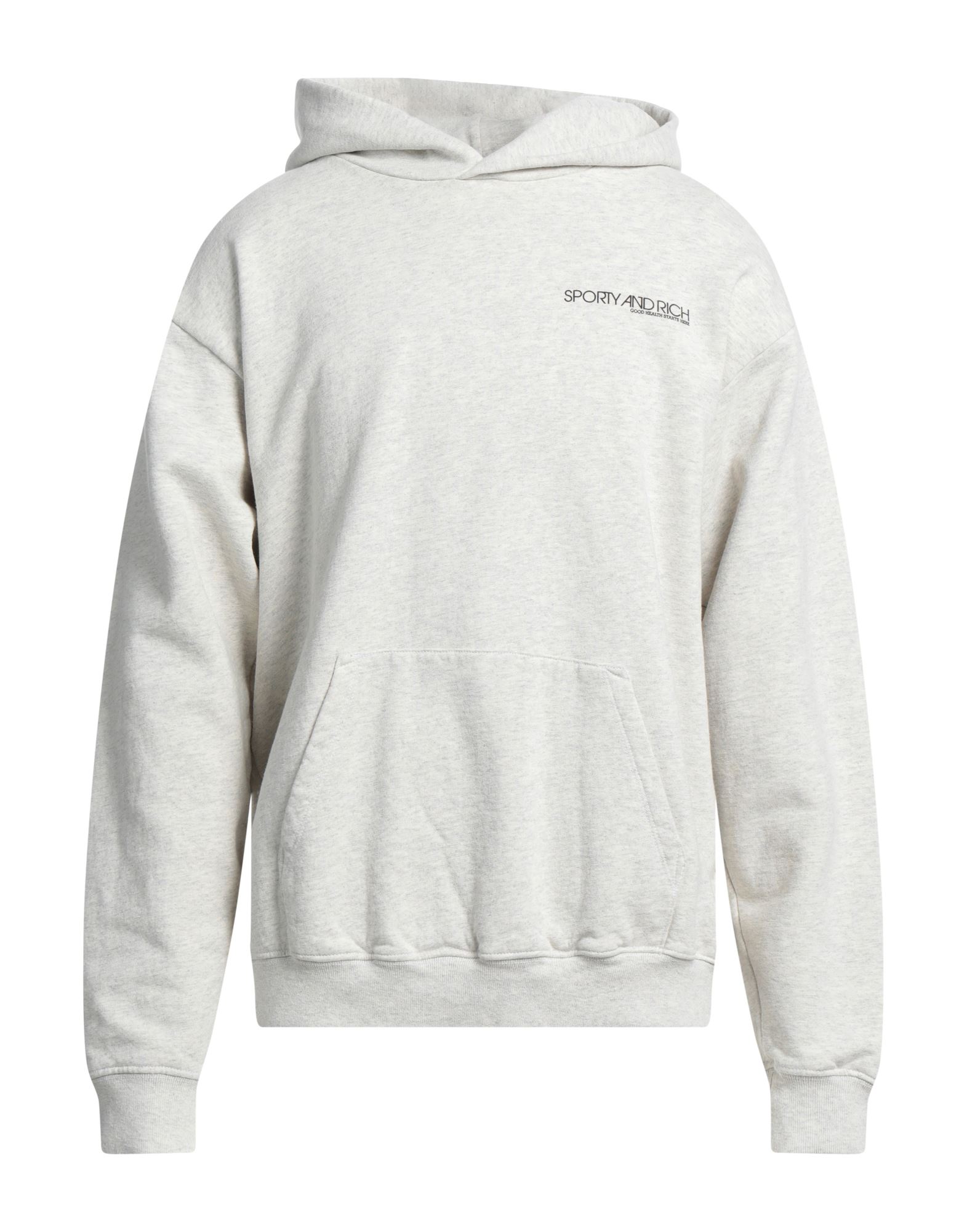 SPORTY & RICH Sweatshirt Herren Hellgrau von SPORTY & RICH