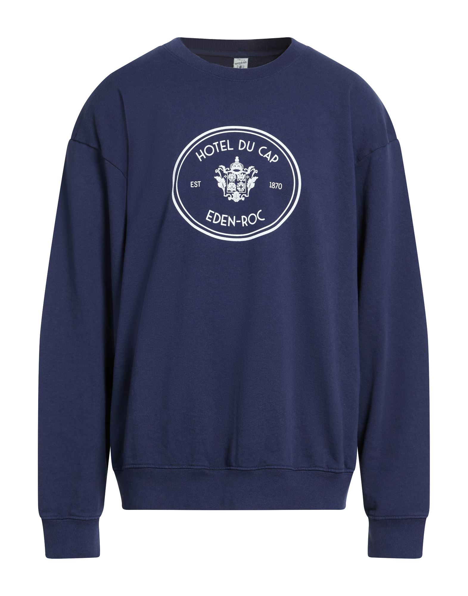 SPORTY & RICH Sweatshirt Herren Nachtblau von SPORTY & RICH