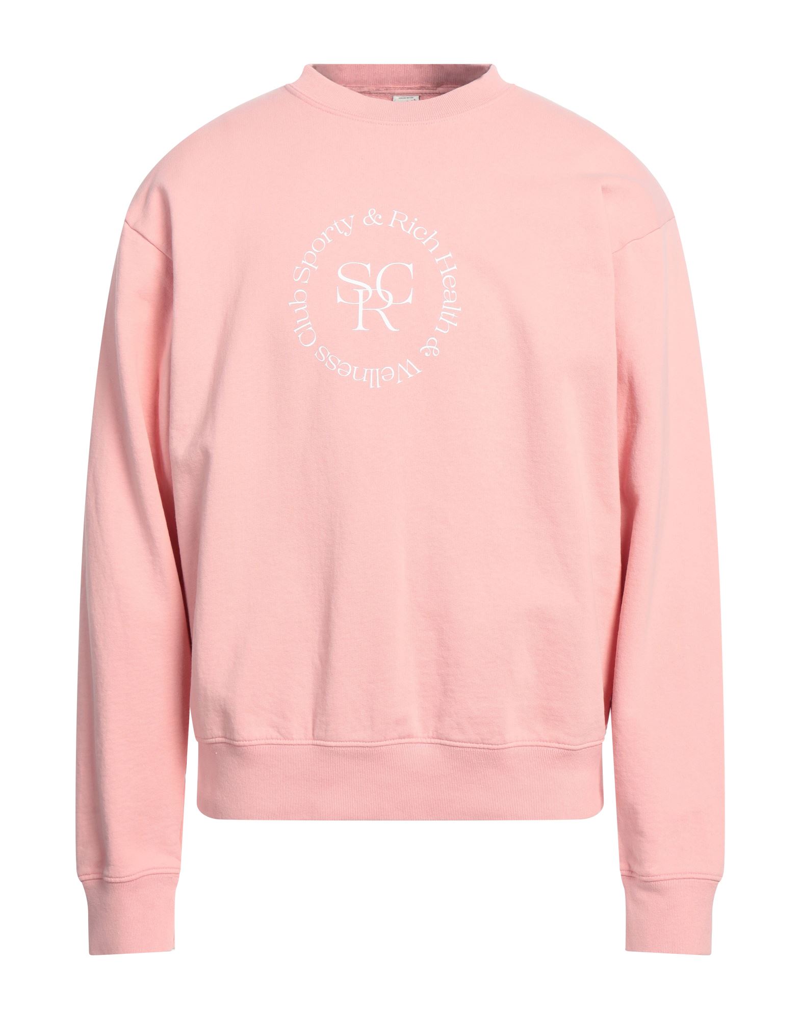 SPORTY & RICH Sweatshirt Herren Rosa von SPORTY & RICH