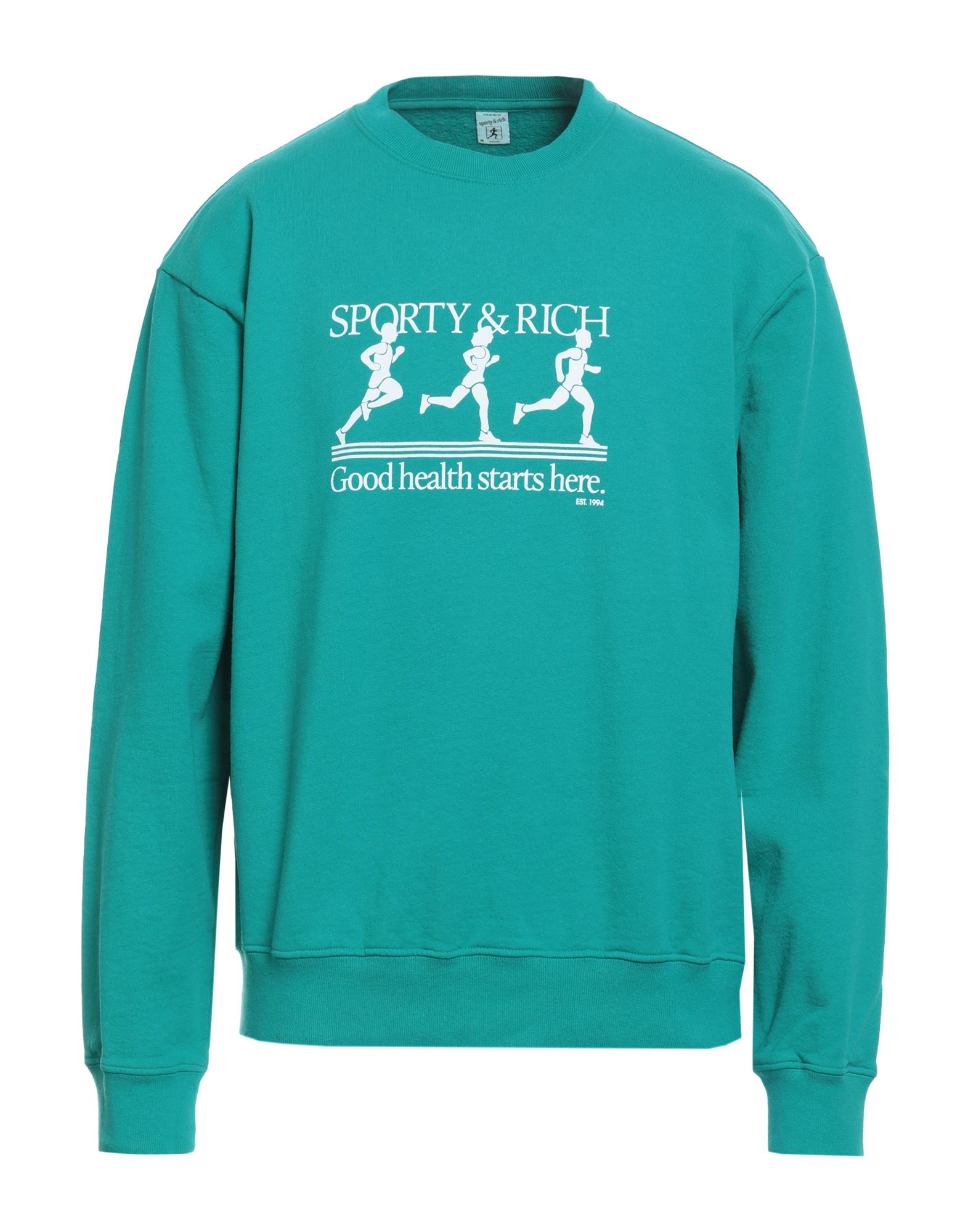 SPORTY & RICH Sweatshirt Herren Tūrkis von SPORTY & RICH