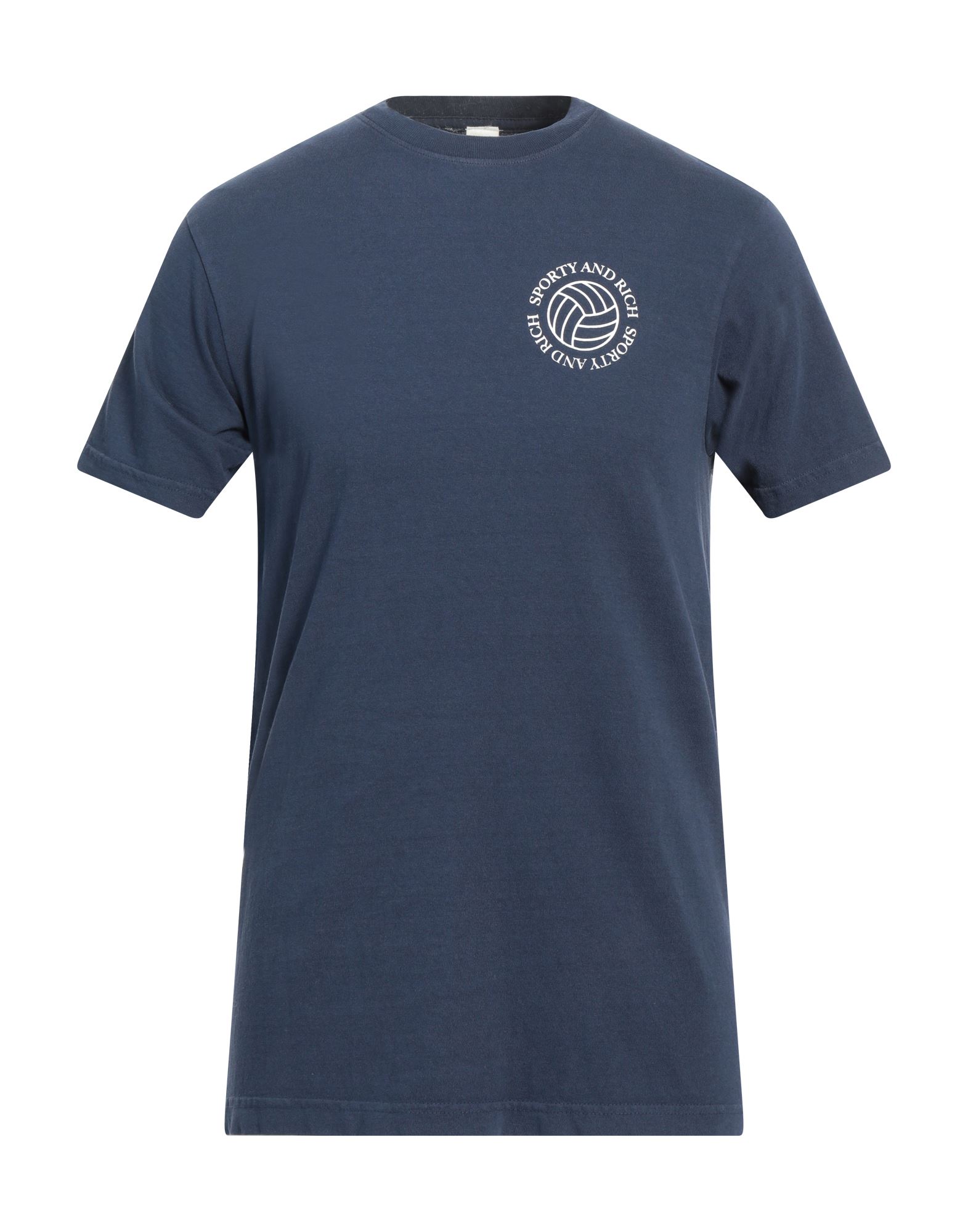 SPORTY & RICH T-shirts Herren Marineblau von SPORTY & RICH