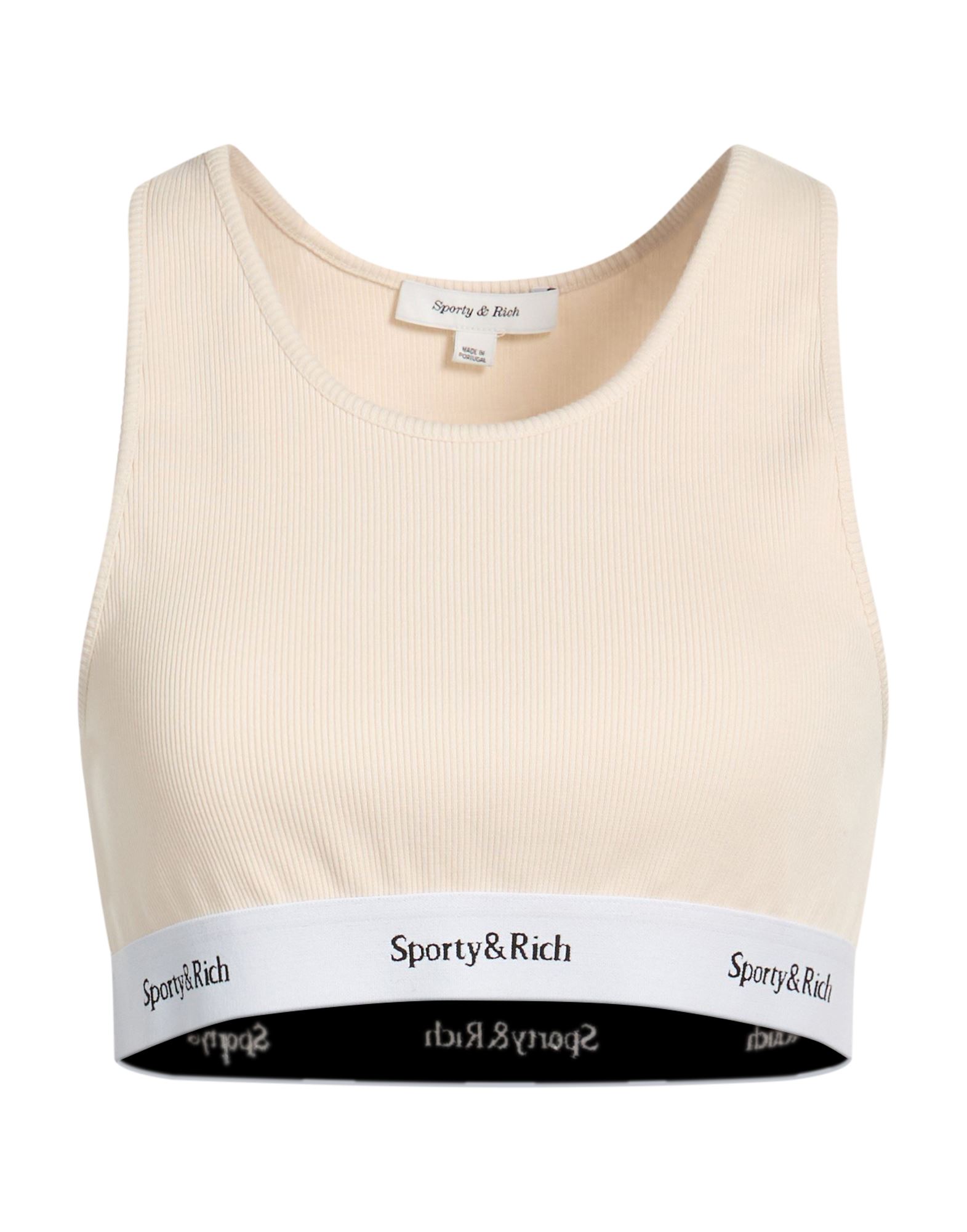 SPORTY & RICH Top Damen Beige von SPORTY & RICH