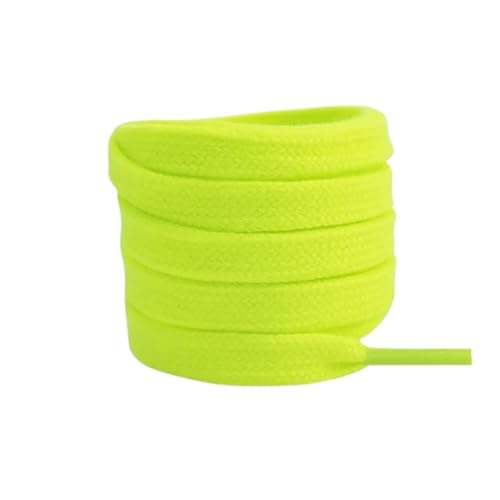 SPPEOUKJ SchnüRsenkel 4 stücke Flache Baumwoll-Schnürsenkel for Turnschuhe Schnürsenkel High-top Canvas Casual Keine Elastizität Männer Frauen FüR Sneaker(Deep Green,160cm) von SPPEOUKJ