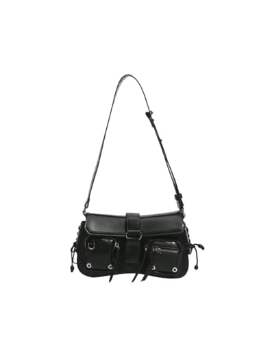 SPPEOUKJ Umhängetasche Motorrad-Stil Sweet Cool Millennium Spicy Girl One Shoulder Unterarmtasche mit vielseitiger, einzigartiger Tasche For kleine Umhängetasche SPPEOUKJ Umhängetasche Motorrad-Stil Sweet Cool Millennium Spicy Girl One Shoulder Unterarmtasche mit vielseitiger, einzigartiger Tasche For kleine Umhängetasche von SPPEOUKJ