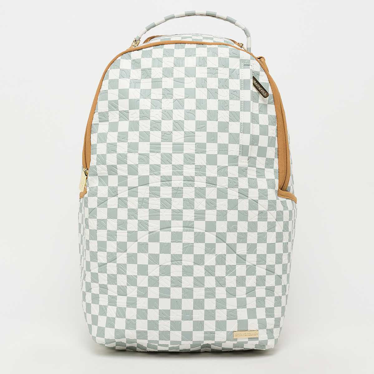 Graff Embossed Cream Check Backpack von SPRAYGROUND