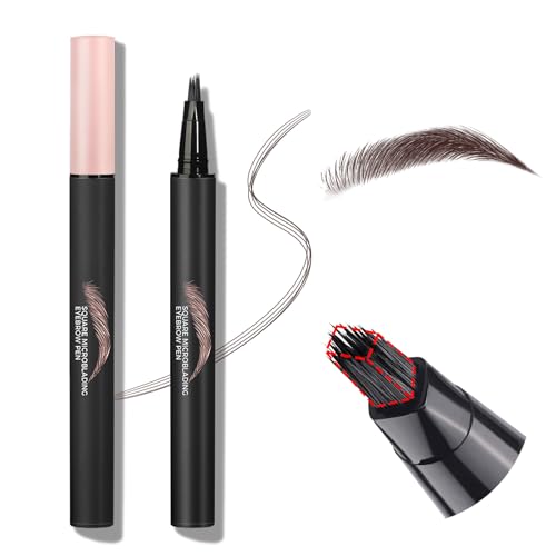 SPRINGSKY Flüssige Augenbrauenstifte mit Microblading für Frauen: wasserabweisend, schnell trocknend, mit eckiger quadratischer Spitze, für langanhaltende und mehrfache Pinselstriche SPRINGSKY Flüssige Augenbrauenstifte mit Microblading für Frauen: wasserabweisend, schnell trocknend, mit eckiger quadratischer Spitze, für langanhaltende und mehrfache Pinselstriche von SPRINGSKY