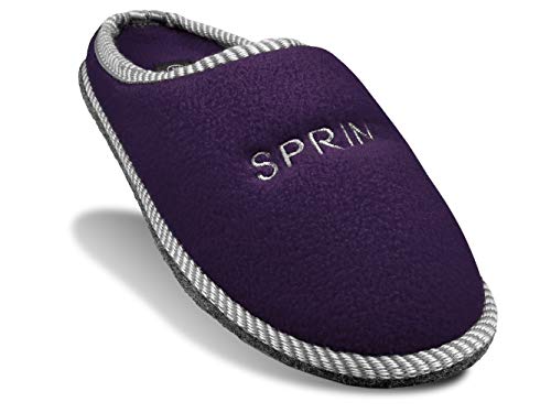 SPRINT Damen Herren Pantoffeln, Hausschuhe Indoor rutschfeste Slippers, Puschen, (Lila, Numeric_39) von Sprint Sport