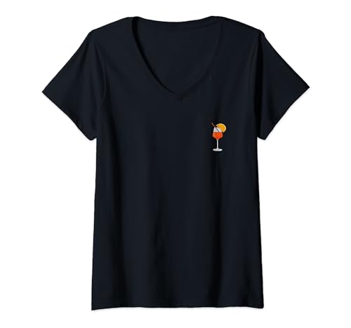 Damen SPRITZ LOGO - APEROLIKER APEROLLIN Hallöchen Aperölchen JGA T-Shirt mit V-Ausschnitt Damen SPRITZ LOGO - APEROLIKER APEROLLIN Hallöchen Aperölchen JGA T-Shirt mit V-Ausschnitt von SPRITZ LOGO I OFFICIAL MINIMALIST SPRITZ CLUB #1