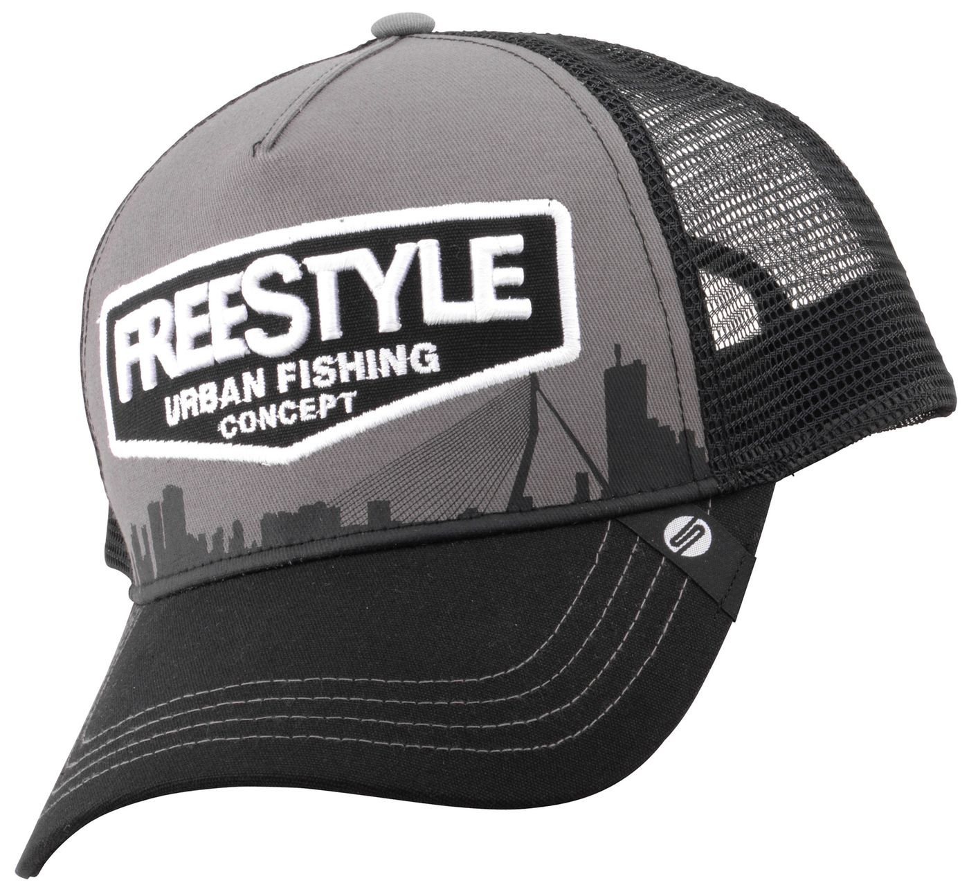 SPRO Baseball Cap Spro Trucker Cap Freestyle grey - Angelcap von SPRO