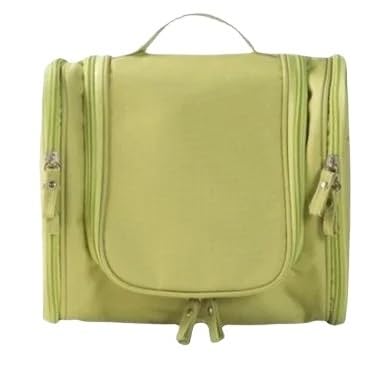 Makeup Bag Multifunktionale Kosmetiktasche for Damen und Herren, Reise-Make-up-Tasche, Kosmetiktasche, wasserdicht, Aufbewahrungstasche mit großem Fassungsvermögen Make Up Bag(Green) von SQIANKUN