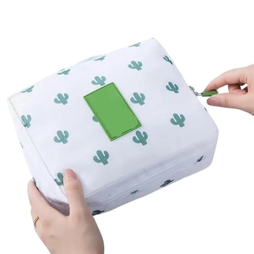 Makeup Bag Multifunktions-Make-up-Tasche for den Außenbereich, Kosmetiktasche for Frauen, tragbare Toilettenartikel-Organizer for Mädchen, wasserdichte Aufbewahrung for Make-up-Etuis for Frauen Make U von SQIANKUN