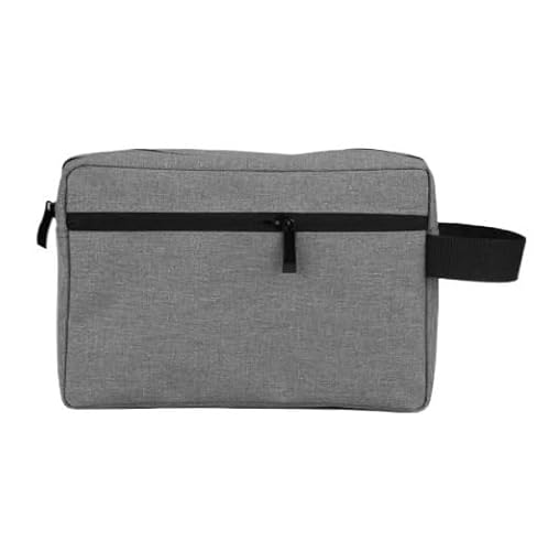 Makeup Bag Reise Herren Kulturbeutel Frauen Kosmetik Necessaire Fall wasserdichte Damen Make-Up Tasche Schönheit Waschen Beutel Handtasche Make Up Bag(Style 1-Light Gray) von SQIANKUN