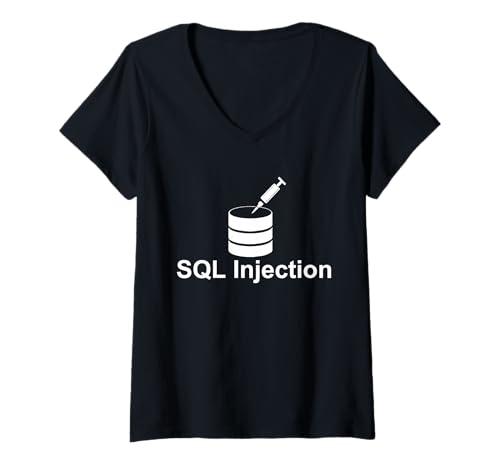 Damen Programmierer - Datenbank SQL Injection Database - SQL Engineer T-Shirt mit V-Ausschnitt Damen Programmierer - Datenbank SQL Injection Database - SQL Engineer T-Shirt mit V-Ausschnitt von -SQL Injection Database - SQL Engineer-R